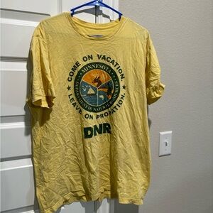 Men’s Yellow Graphic T-Shirt